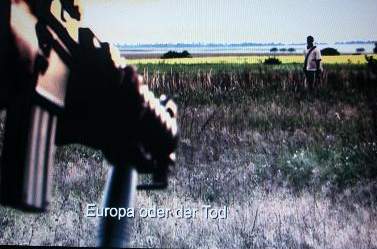 Szene aus dem Film "It`s Europe or death"